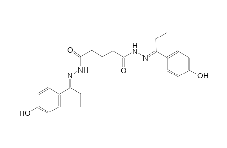 N'~1~,N'~5~-bis[(E)-1-(4-hydroxyphenyl)propylidene]pentanedihydrazide