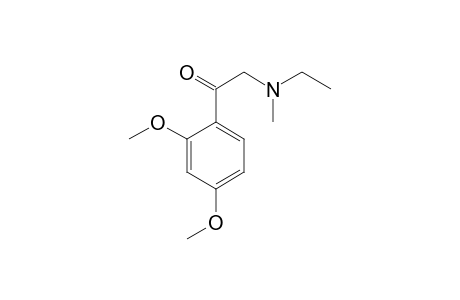 2-(N-Ethyl,N-methylamino)-2',4'-dimethoxyacetophenone
