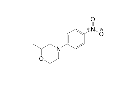 Morpholine, 2,6-dimethyl-4-(4-nitrophenyl)-