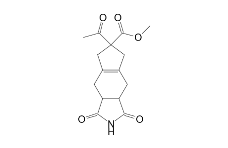 4'-acetyl-4-(methoxycarbonyl)-5,6-cyclopenteno-1,3-dioxo-3a,4,7,7a-tetrahydro-isoindoline
