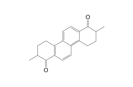 2,8-Dimethyl-2,3,4,8,9,10-hexahydro-1,7-chrysenedione