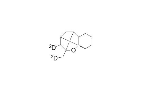 5endo-Deuterio-6-deuteriomethyl-7-oxatetracyclo[6.4.0(2,6).0(4,9)]dodecane