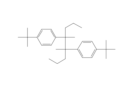 Benzene, 1,1'-(1,2-dimethyl-1,2-dipropyl-1,2-ethanediyl)bis[4-(1,1-dimethylethyl)-, (R*,R*)-(.+-.)-