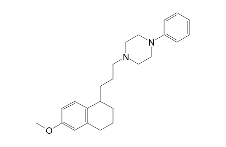 1-[3-(6-methoxy-1,2,3,4-tetrahydronaphthalen-1-yl)propyl]-4-phenyl-piperazine