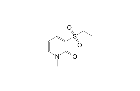2-Methoxy-3-(ethylsulfonyl)pyridine AND 1-Methyl-3-(ethylsulfonyl)-2-pyridone