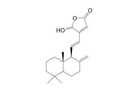 16-Hydroxylabda-8(17),11,13-trien-15,16-olide