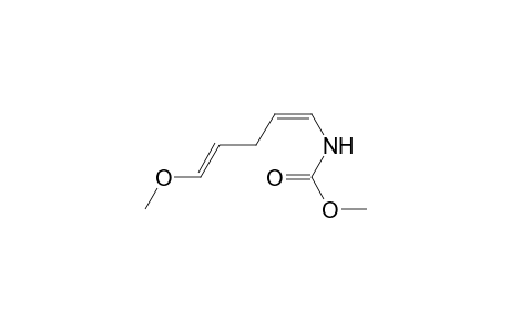 Methyl 5-methoxy-cis,trans-1,4-pentadienylcarbamate