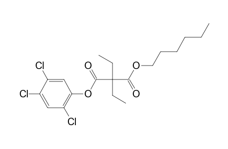 Diethylmalonic acid, hexyl 2,4,5-trichlorophenyl ester