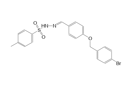 N'-((E)-{4-[(4-bromobenzyl)oxy]phenyl}methylidene)-4-methylbenzenesulfonohydrazide