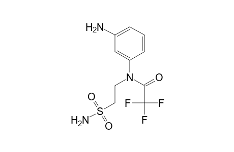 Acetamide, N-(3-aminophenyl)-N-[2-(aminosulfonyl)ethyl]-2,2,2-trifluoro-