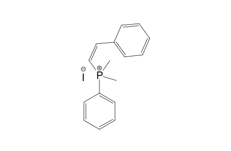 METHYLPHENYL-CIS-2-STYRYLPHOSPHINE-METHIODIDE