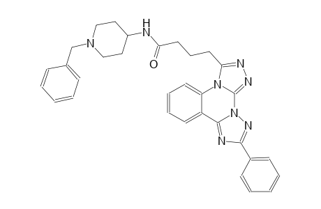 di[1,2,4]triazolo[4,3-a:1,5-c]quinazoline-3-butanamide, 10-phenyl-N-[1-(phenylmethyl)-4-piperidinyl]-