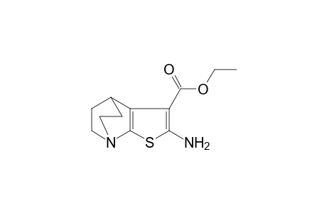 3-Thia-1-azatricyclo[5.2.2.0(2,6)]undeca-2(6),4-diene-5-carboxylic acid, 4-amino-, ethyl ester