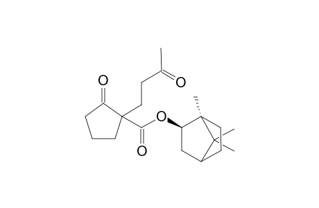 (1S,2R)-(-)-endo-Borneyl 2-oxo-1-(3-oxobutyl)cyclopentanecarboxylate