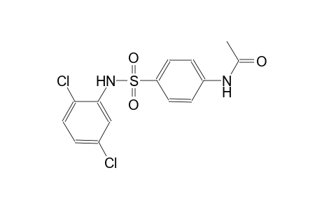 N-{4-[(2,5-dichloroanilino)sulfonyl]phenyl}acetamide