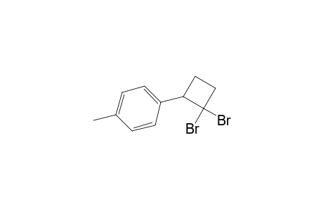 1-(2,2-dibromocyclobutyl)-4-methylbenzene
