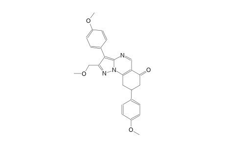 pyrazolo[1,5-a]quinazolin-6(7H)-one, 8,9-dihydro-2-(methoxymethyl)-3,8-bis(4-methoxyphenyl)-