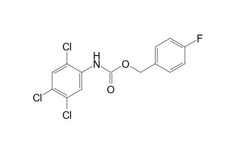 2,4,5-trichlorocarbanilic acid, p-fluorobenzyl ester