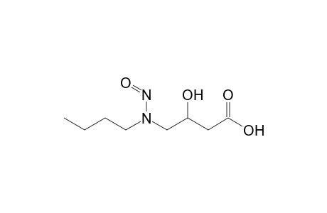 4-Butyl-N-nitroso-amino-3-hydroxy-butyric acid