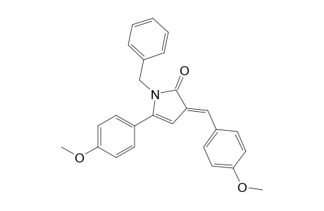 (E)-1-Benzyl-3-(4-methoxybenzylidene)-5-(4-methoxyphenyl)-1H-pyrrol-2-(3H)-one