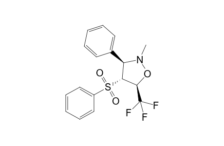 (3R,4R,5S)-2-methyl-3-phenyl-4-(phenylsulfonyl)-5-(trifluoromethyl)-1,2-oxazolidine