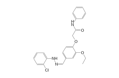 2-(4-{(Z)-[(2-chlorophenyl)hydrazono]methyl}-2-ethoxyphenoxy)-N-phenylacetamide