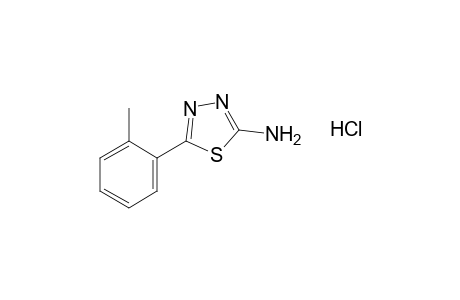 2-amino-5-(o-tolyl)-1,3,4-thiadiazole, hydrochloride