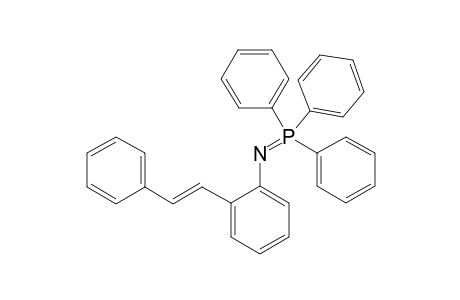 2-[2-Phenyl(ethenyl)]-N-(triphenylphosphinidene)aniline