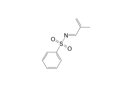 Benzenesulfonamide, N-(2-methyl-2-propenylidene)-