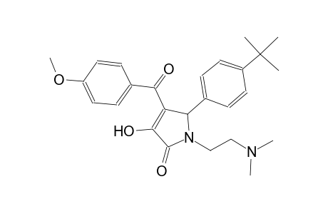2H-pyrrol-2-one, 1-[2-(dimethylamino)ethyl]-5-[4-(1,1-dimethylethyl)phenyl]-1,5-dihydro-3-hydroxy-4-(4-methoxybenzoyl)-