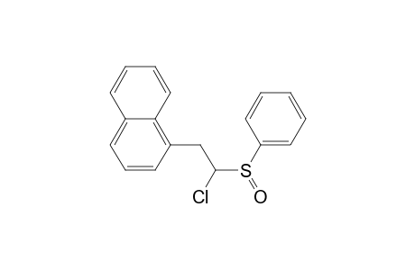 1-Chloro-2-(1-naphthyl)ethyl phenyl sulfoxide