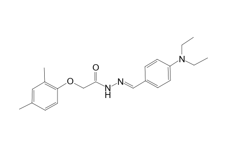 N'-{(E)-[4-(diethylamino)phenyl]methylidene}-2-(2,4-dimethylphenoxy)acetohydrazide