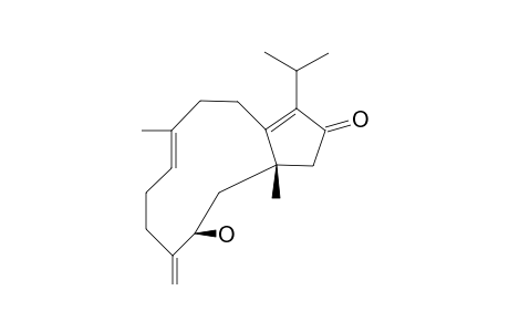 (1R*,3R*)-3-hydroxydolabella-4(16),7,11(12)-triene-3,13-dione
