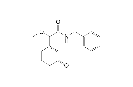 N-Benzyl-2-methoxy-2-(3-oxocyclohex-1-enyl)acetamide