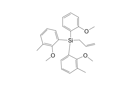 Allylbis(2-methoxy-3-methylphenyl)(2-methoxyphenyl)silane