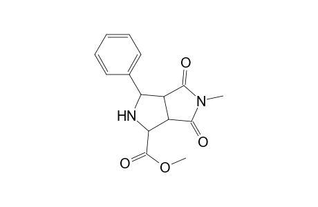 anti-endo-1,3,3a,4,6,6a-hexahydro-4-methoxycarbonyl-2-methyl-6-phenyl-2H,5H-pyrrolo[3,4-c]pyrrol-1,3-dione