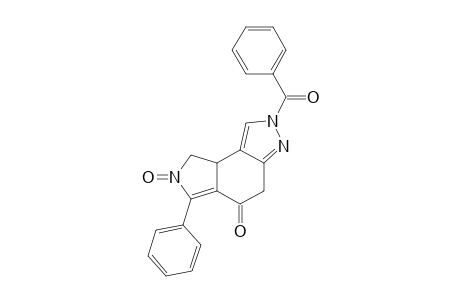 2-Benzoyl-6-phenyl-4,4a,5,7,7a,8-hexahydropyrazolo[4,5-e]isoindole-5,7-dione