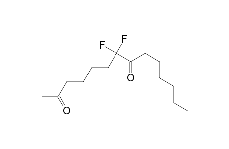 7,7-Difluoro-2,8-tetradecanedione