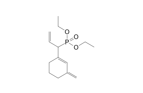 Diethyl 1-(3-methylene-cyclohex-2-enyl)prop-2-enylphosphonate