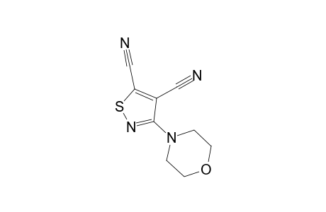 3-Morpholinoisothiazole-4,5-dicarbonitrile