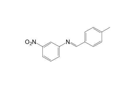 N-(p-methylbenzylidene)-m-nitroaniline