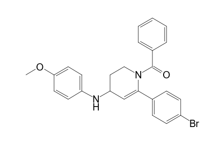 1-Benzoyl-6-(4-bromophenyl)-4-(4-methoxyphenyl)amino-1,2,3,4-tetrahydropyridine