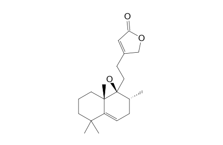 VITEXTRIFOLIN_D;(REL-8-R,9-R,10-S)-9-HYDROXYLABDA-5,13-DIEN-15,16-OLIDE