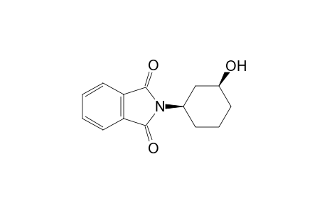 2-[(1R,3S)-3-hydroxycyclohexyl]isoindole-1,3-dione