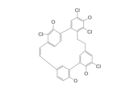 BAZZANIN-N;2,10,12,10'-TETRACHLOROISOPLAGIOCHIN-C