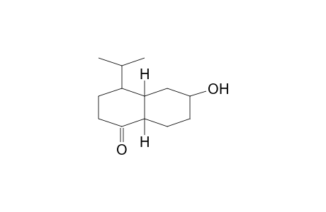 1(2H)-NAPHTHALENONE, OCTAHYDRO-6-HYDROXY-4-(1-METHYLETHYL)-