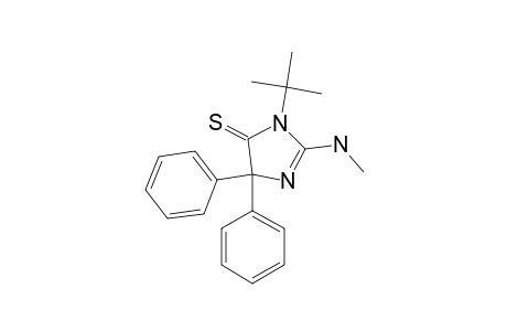 1-TERT.-BUTYL-4,4-DIPHENYL-2-(METHYLAMINO)-2-IMIDAZOLINE-5-THIONE