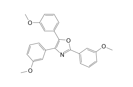 2,4,5-tris(3-methoxyphenyl)-1,3-oxazole