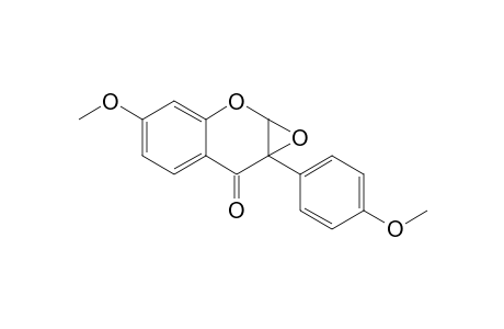 7H-Oxireno[b][1]benzopyran-7-one, 1a,7a-dihydro-4-methoxy-7a-(4-methoxyphenyl)-, (.+-.)-