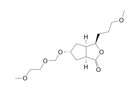 7-EXO-METHOXYETHOXYMETHOXY-4-ENDO-(3-METHOXYPROPYL)-3-OXABICYCLO-[3.3.0]-OCTAN-2-ONE